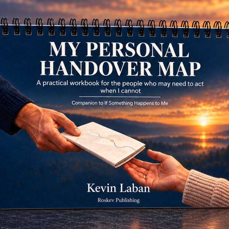 Top-bound wire-bound My Personal Handover Map workbook